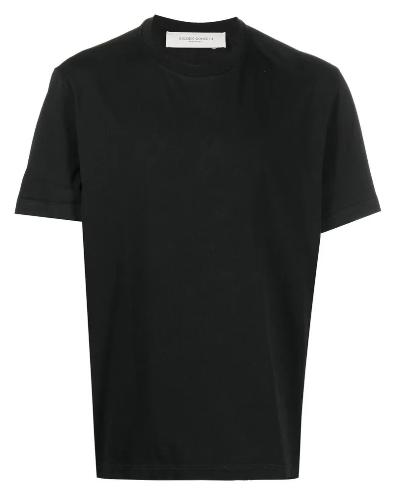 Golden Goose T-Shirt mit Rundhalsausschnitt - Schwarz Schwarz