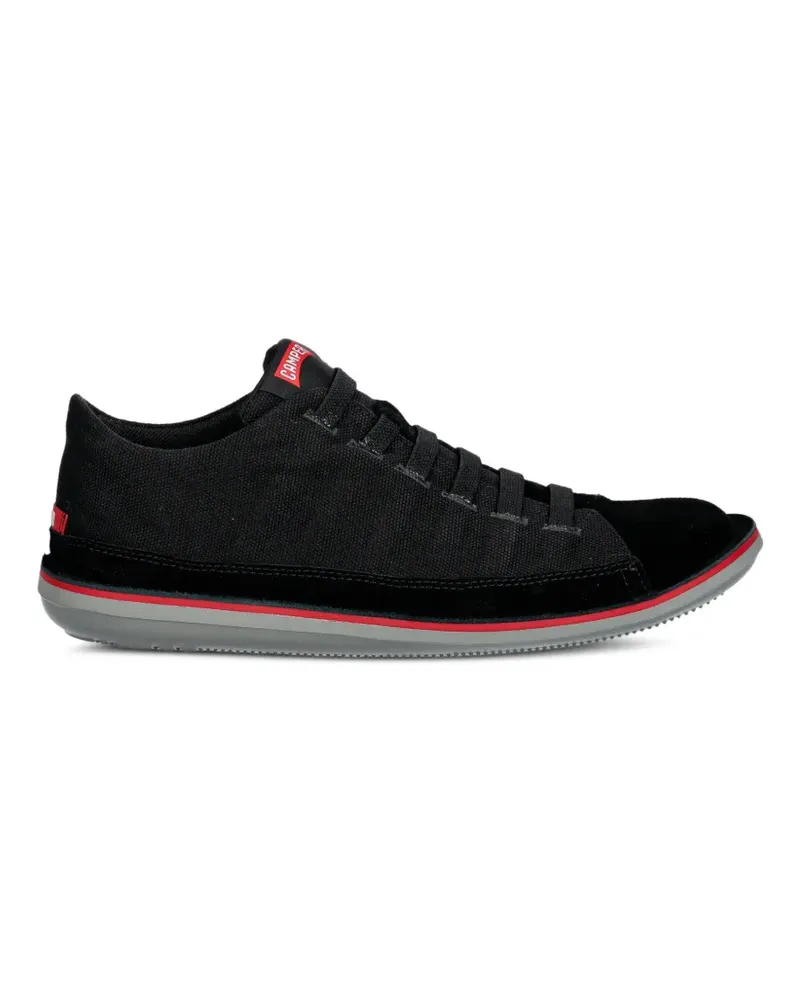 Camper lace-up panelled sneakers - Schwarz Schwarz