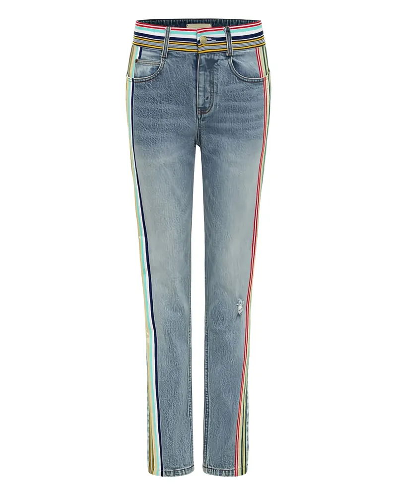 Hellessy Reece Jeans mit gestreiftem Einsatz - Blau Blau