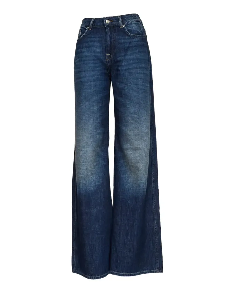Department 5 Pretender five-pocket wide leg jeans - Blau Blau