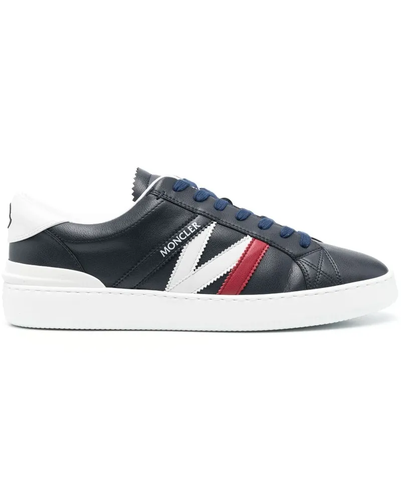 Moncler Sneakers mit Logo Blau