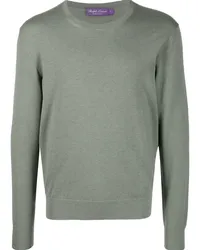 Ralph Lauren Gerippter Strickpullover Grün