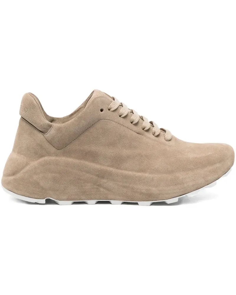 Roberto del Carlo Sonia Sneakers aus Wildleder - Nude Nude