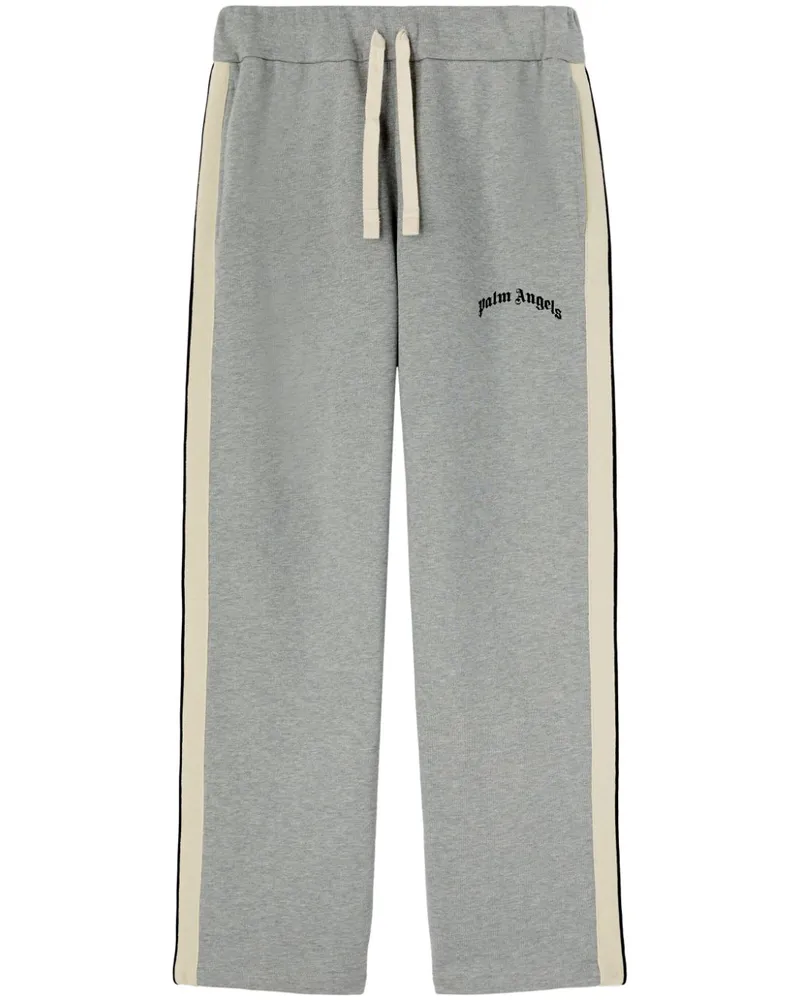 Palm Angels Jogginghose mit Logo-Print - Grau Grau