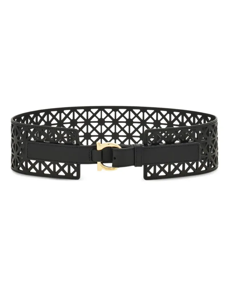 Ferragamo Gürtel mit fester Größe - Schwarz Schwarz