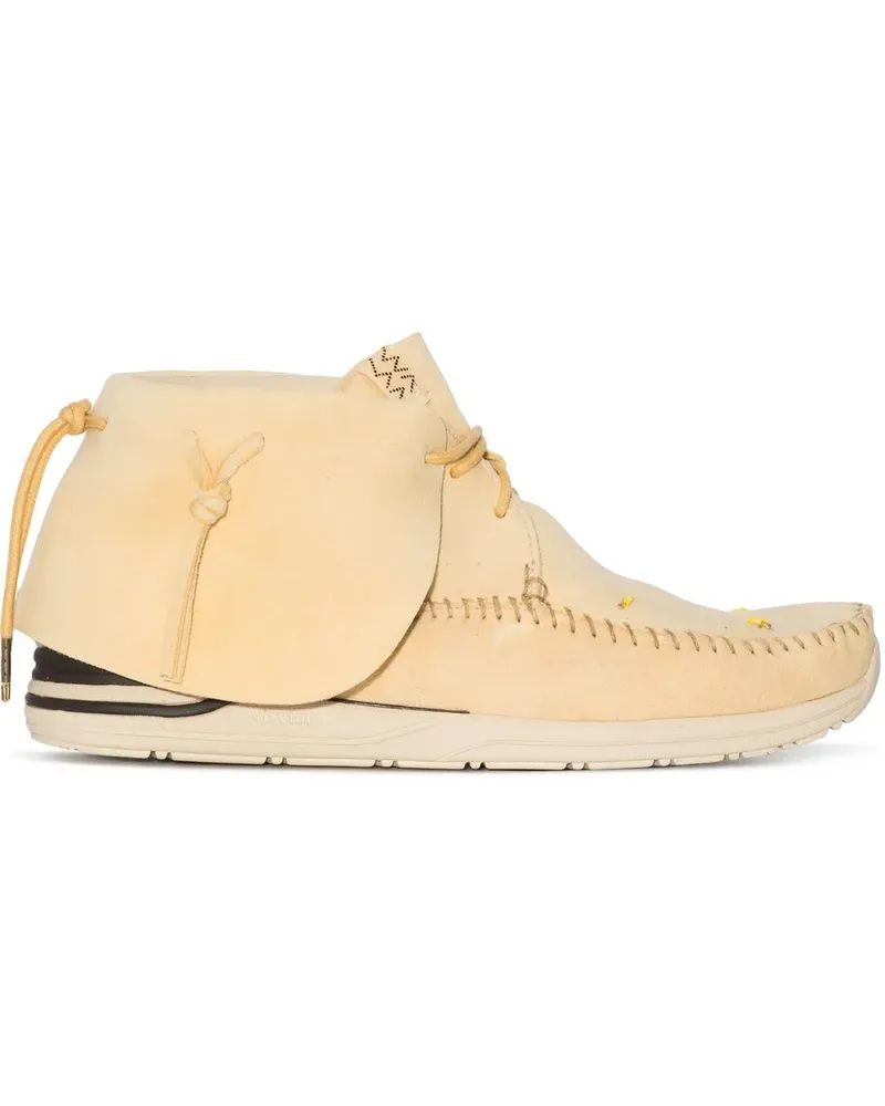 Visvim Knöchelhohe Schnürstiefel - Gelb Gelb