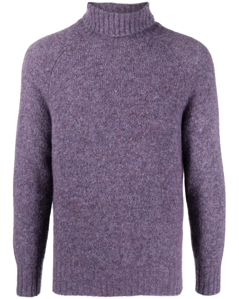 Brunello Cucinelli Pullover mit Stehkragen - Violett Violett