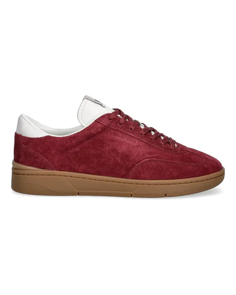 Michael Kors Wilton Sneakers aus Wildleder - Rot Rot
