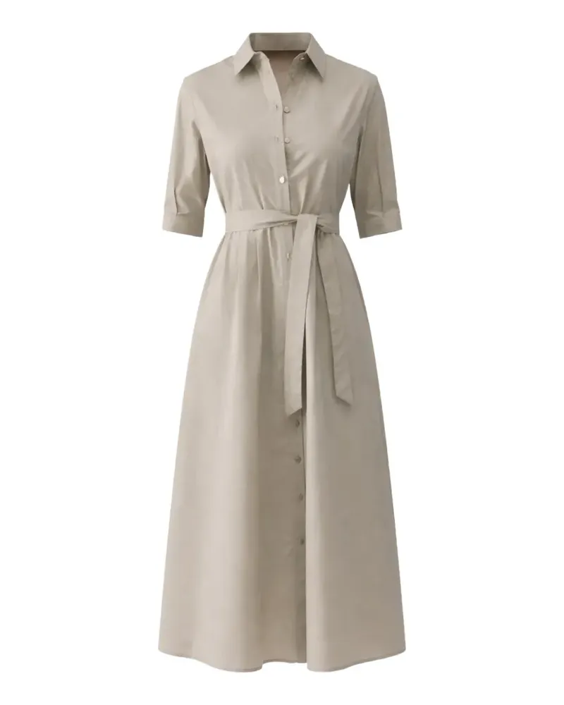 Liu Jo shirt belt dress - Nude Nude