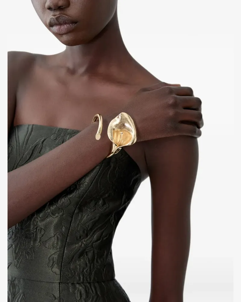 Carolina Herrera New York Calla Lily bracelet - Gold Gold