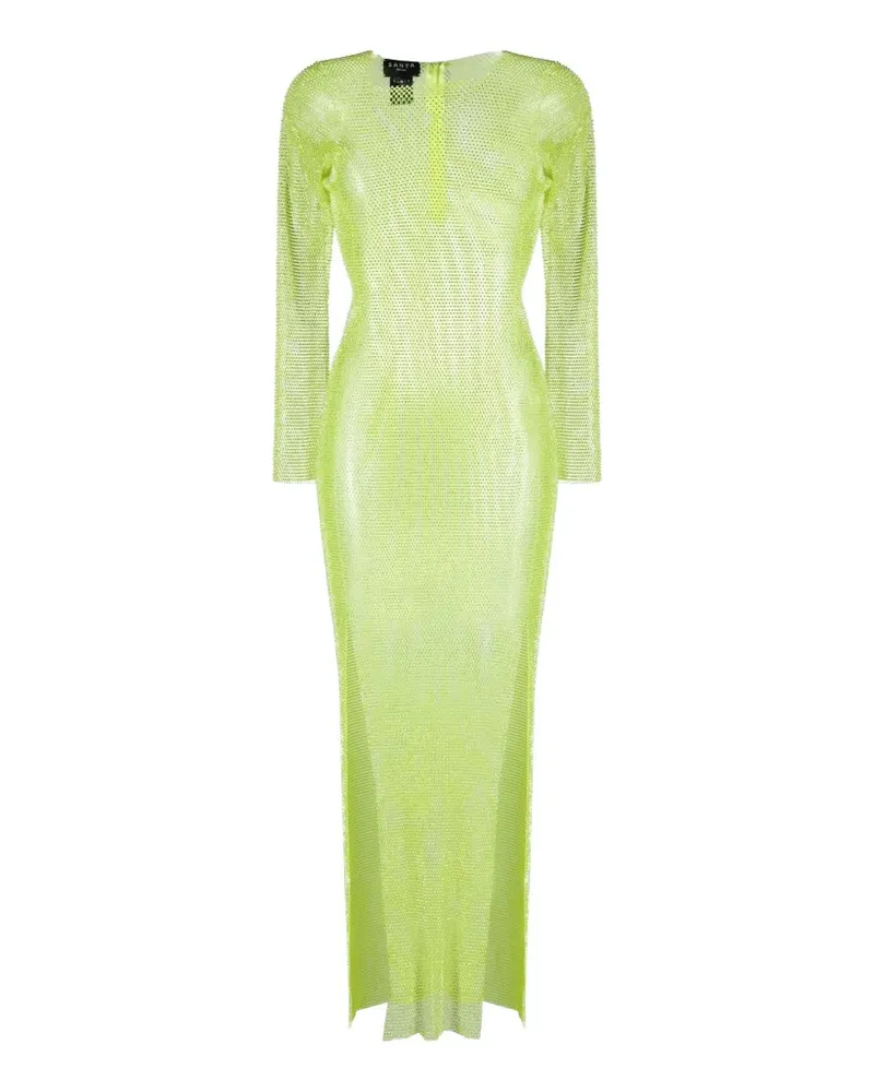 SANTA Brands Langärmeliges Kleid - Grün Grün