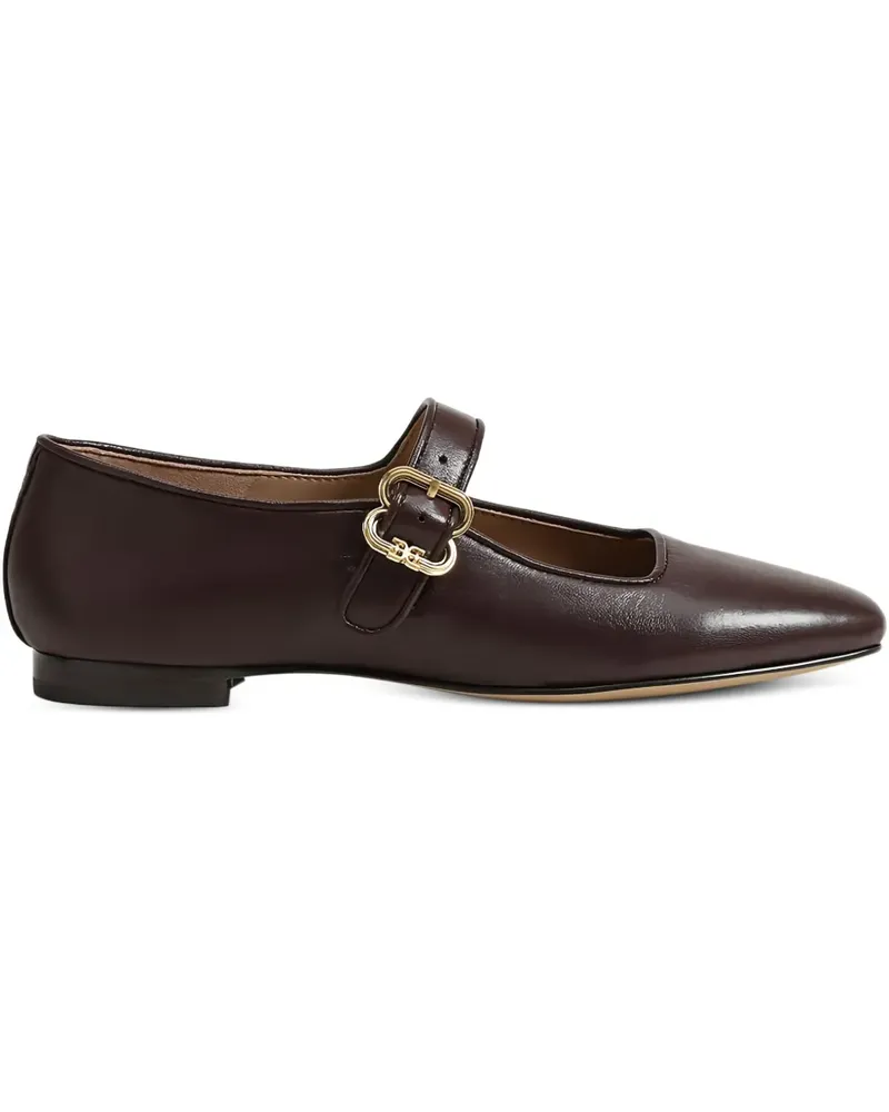 Sam Edelman Michaela Ballerinas mit Schnallengurt - Braun Braun
