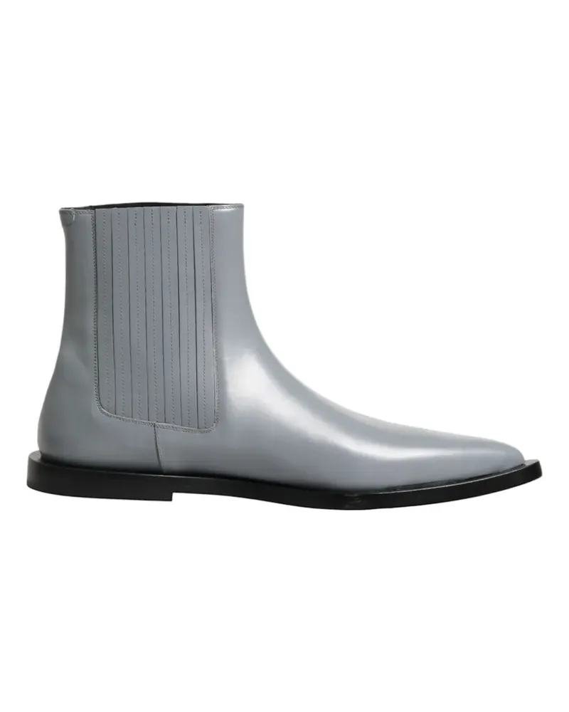 Dolce & Gabbana Stiefeletten mit spitzer Kappe - Grau Grau