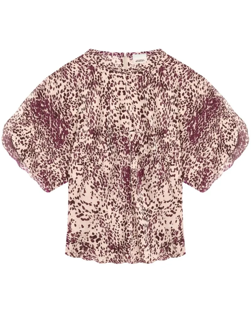 Isabel Marant Karlita Oberteil - Violett Violett