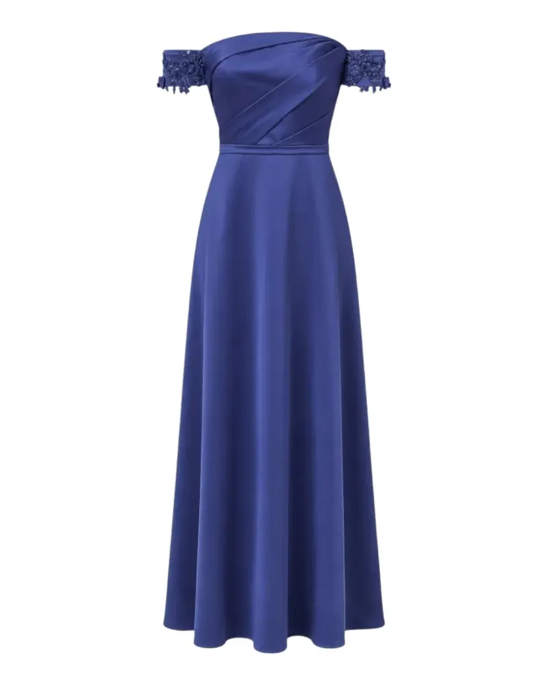 Charo Ruiz Schulterfreies Abendkleid - Blau Blau