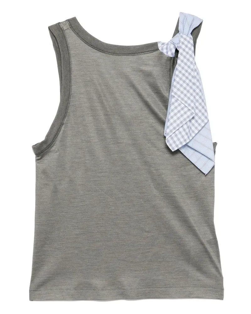 Toga Tanktop aus Jersey - Grau Grau