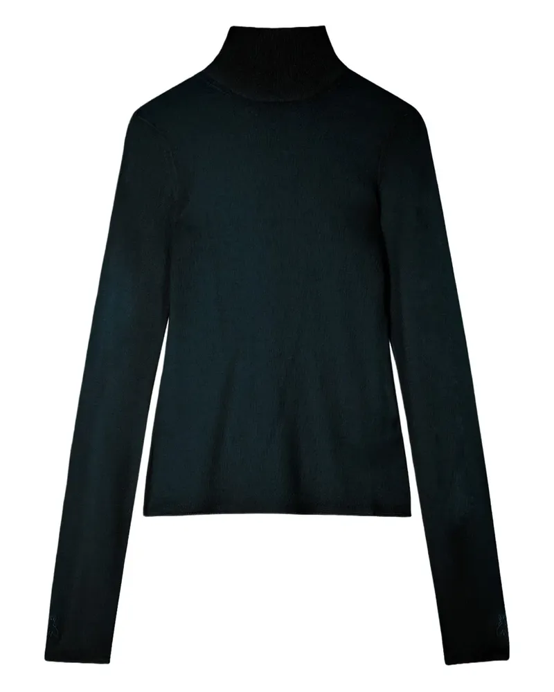 Patrizia Pepe turtleneck top - Schwarz Schwarz