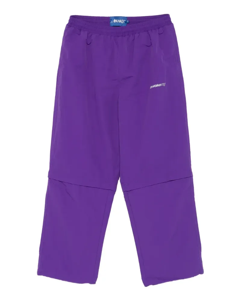 AWAKE NY Wandelbare Hose mit Kordelzug - Violett Violett