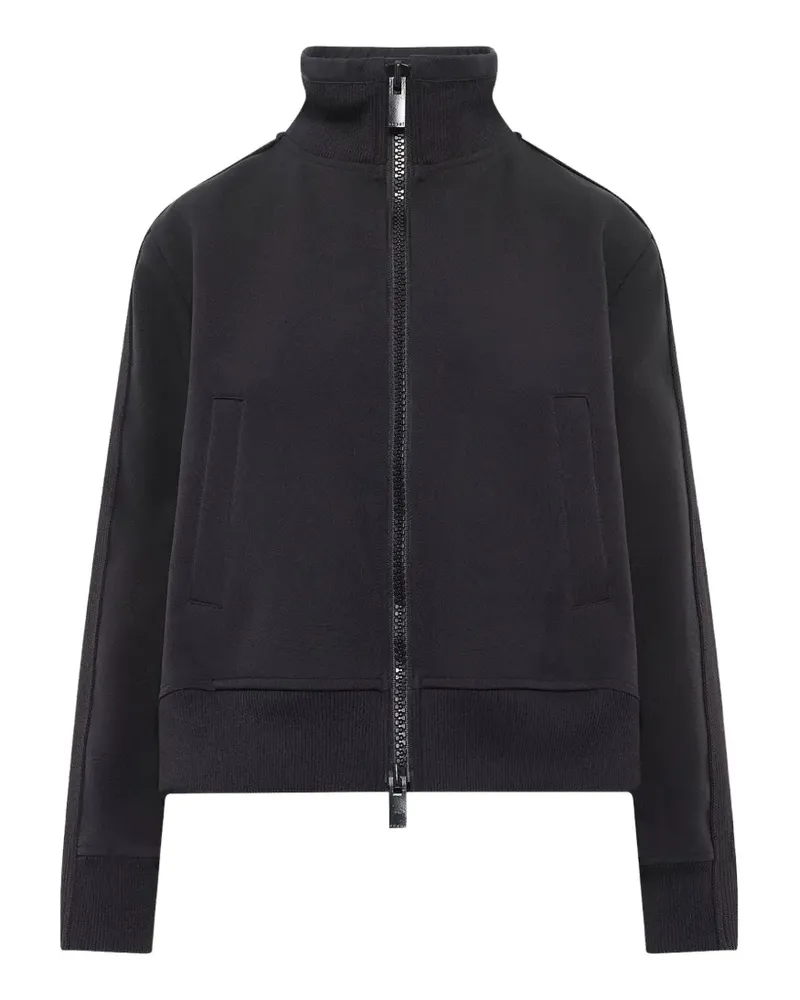 Sacai Jacke mit Falten - Schwarz Schwarz