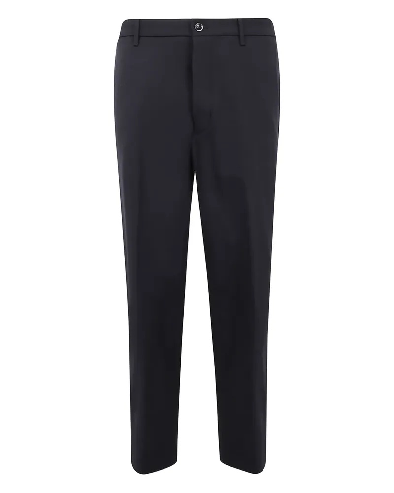 nine:inthe:morning Wollhose mit Knöpfen - Schwarz Schwarz