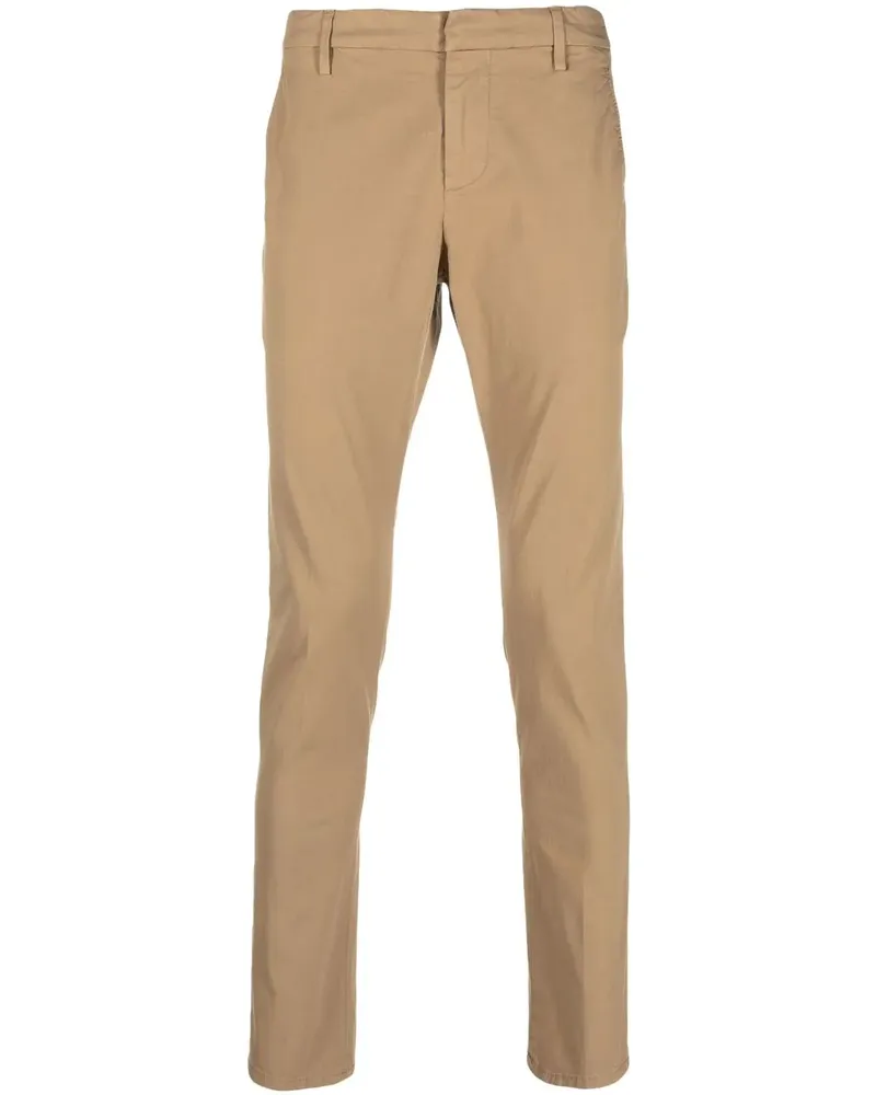 Dondup Hose mit schmalem Schnitt - Braun Braun