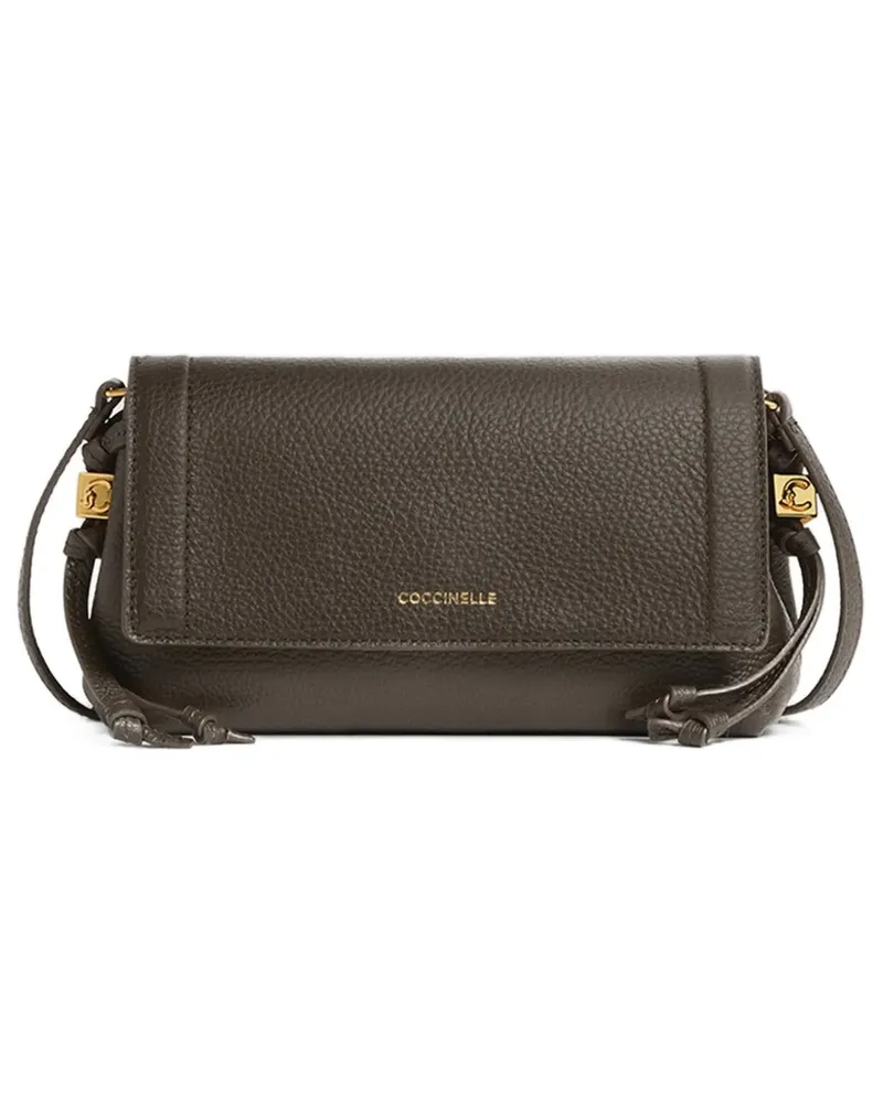 Coccinelle Mini Thess Leather Umhängetasche - Braun Braun