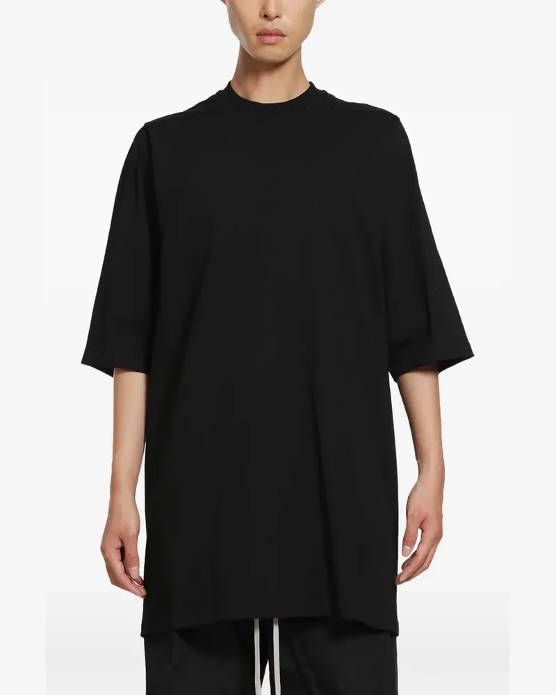 Rick Owens Jumbo SS T T-Shirt - Schwarz Schwarz