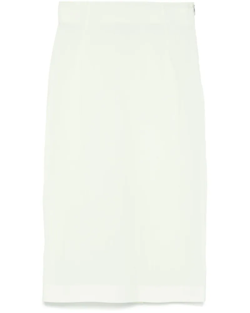 Patrizia Pepe Midirock aus Organza - Grün Grün