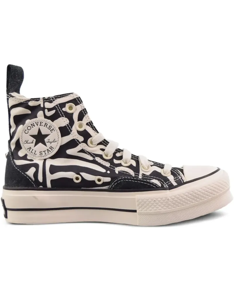 Converse Chuck Taylor All Star Lift Animal Mix - Black Sneakers - Schwarz Schwarz