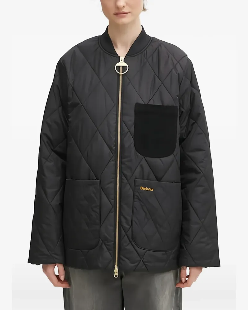 Barbour quilted jacket - Schwarz Schwarz