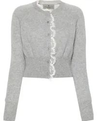 Ermanno Scervino Cardigan mit Spitze Grau