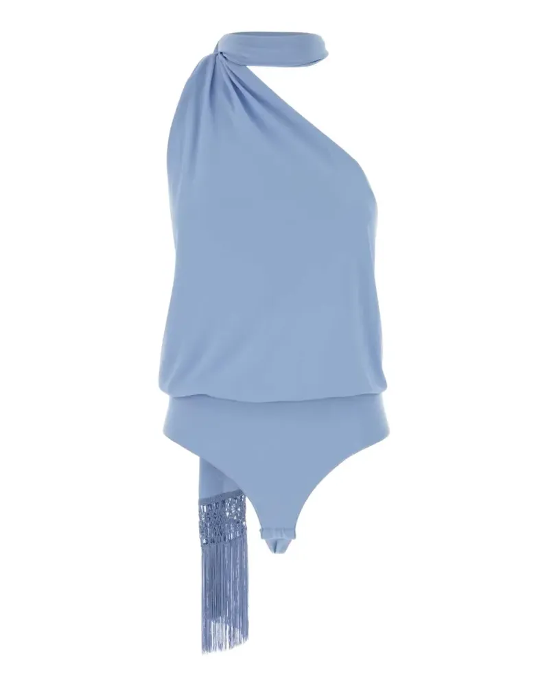 ANDAMANE Alba One-Shoulder-Top mit Quasten - Blau Blau