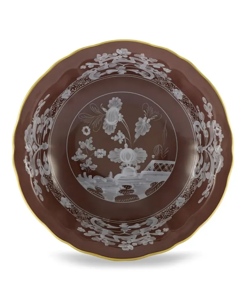 Ginori 1735 Kleine Oriente Italiano Schale (15cm) - Braun Braun