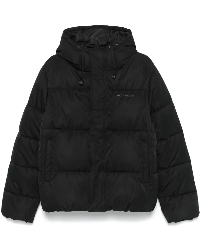 Daily Paper Jacke aus Monogramm-Jacquard - Schwarz Schwarz
