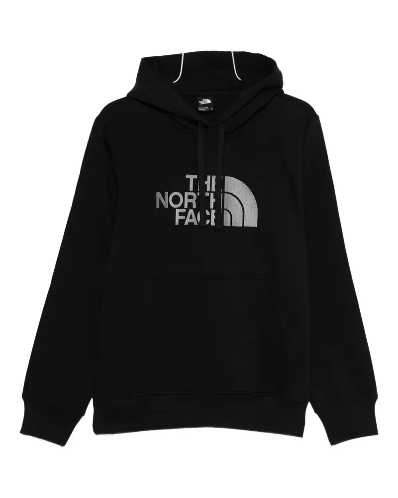 The North Face logo-print hoodie - Schwarz Schwarz