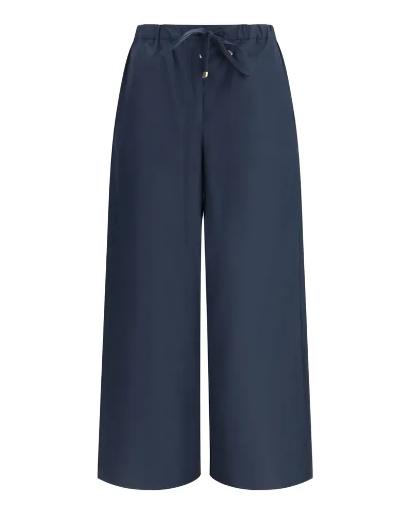 Max Mara drawstring wide-leg trousers - Blau Blau
