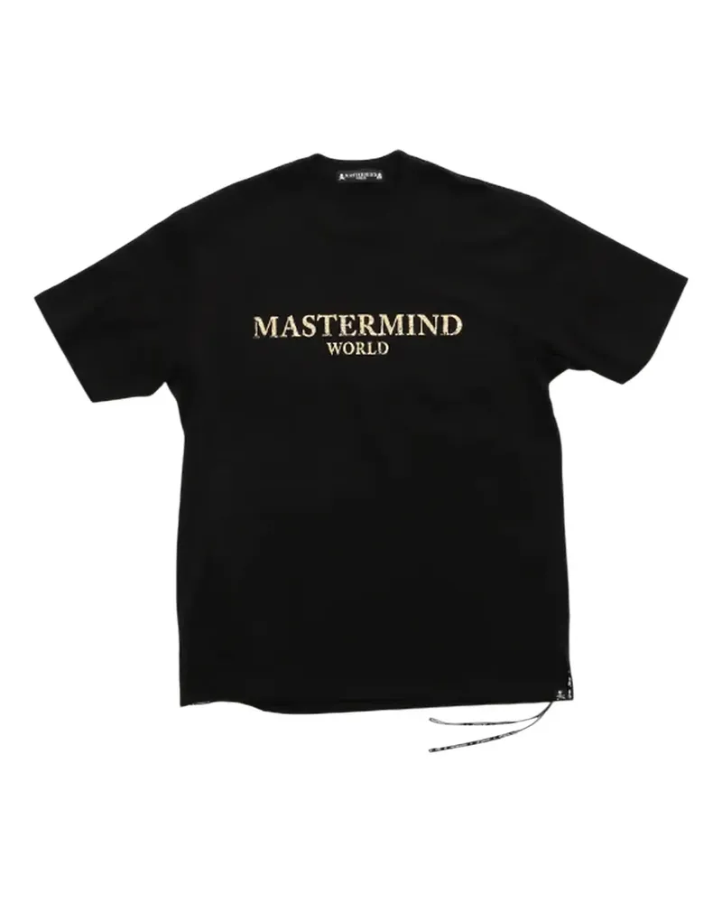Mastermind World T-Shirt mit Totenkopf-Grafik - Schwarz Schwarz