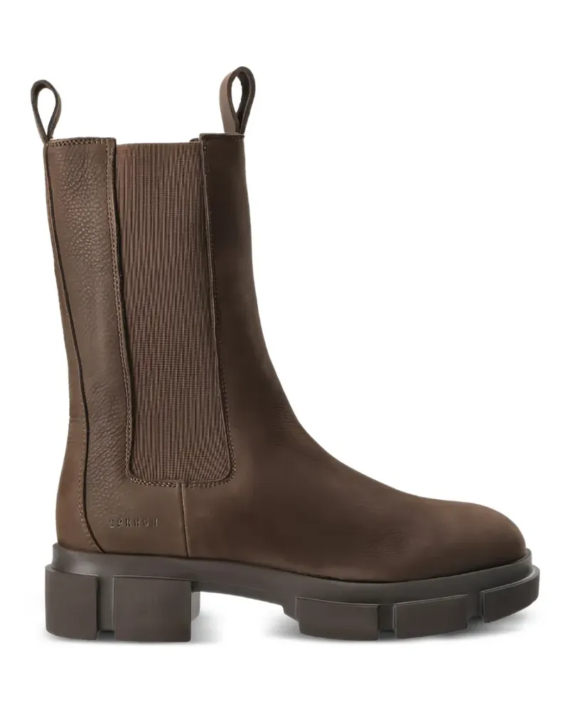 Copenhagen Chelsea-Boots aus Nubukleder - Braun Braun