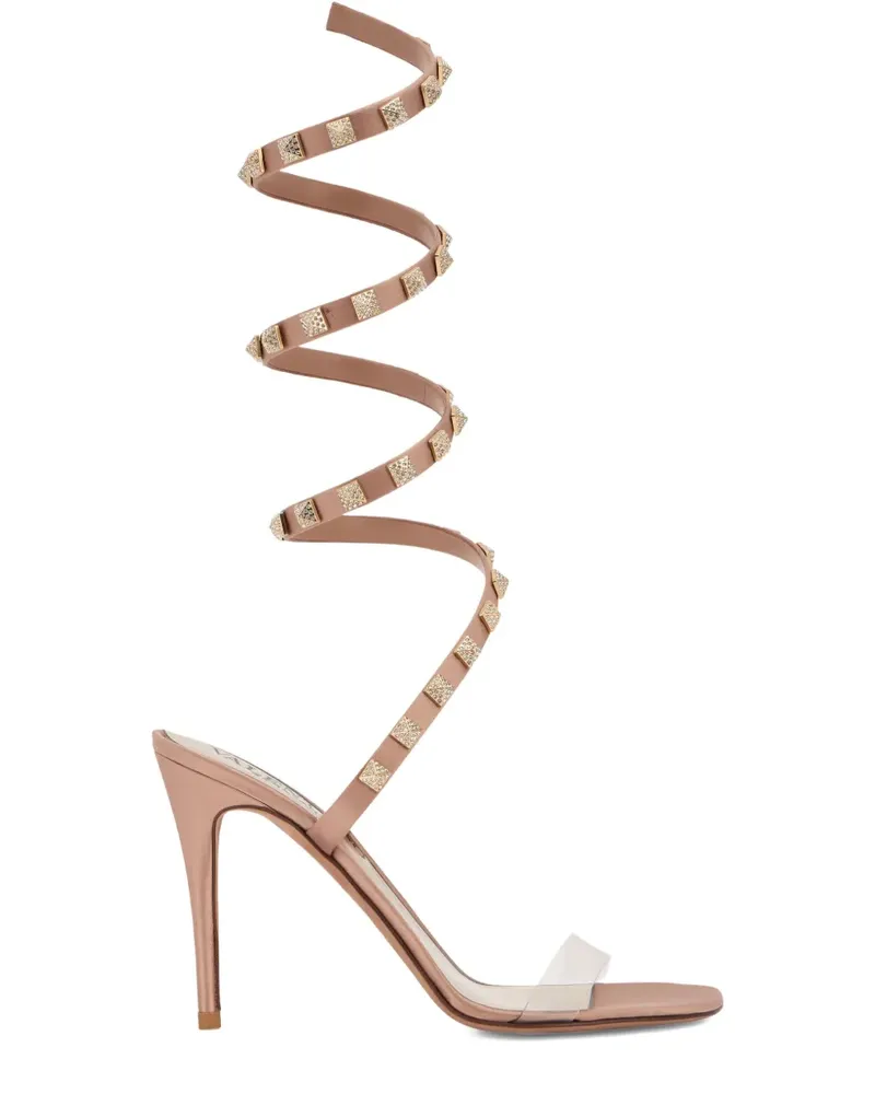 Valentino Garavani Sandalen mit Nieten - Rosa Rosa