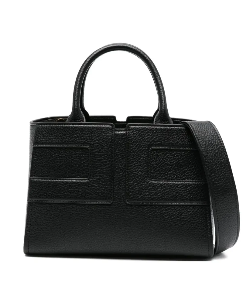 Elisabetta Franchi Tote Bag mit Einsätzen - Schwarz Schwarz
