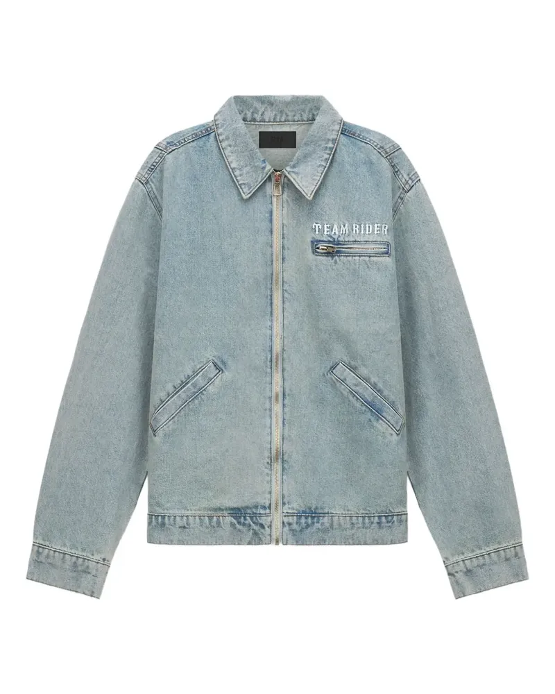 RTA Cruz Jeansjacke - Blau Blau