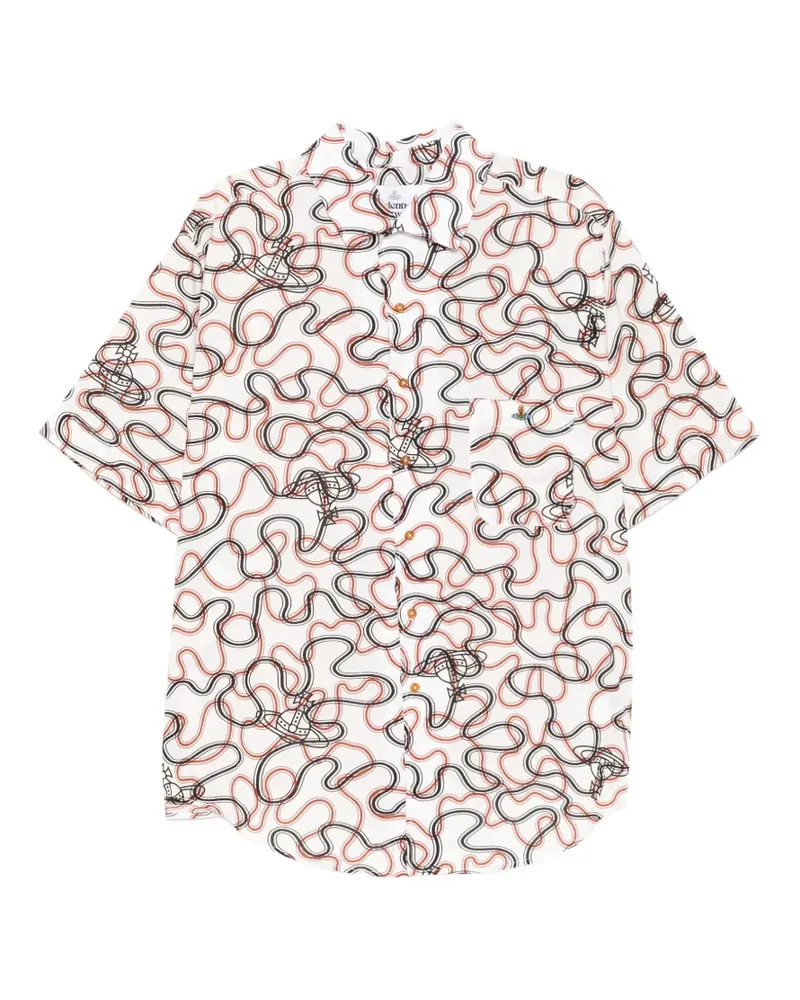 Vivienne Westwood Bowling shirt - Weiß Weiß