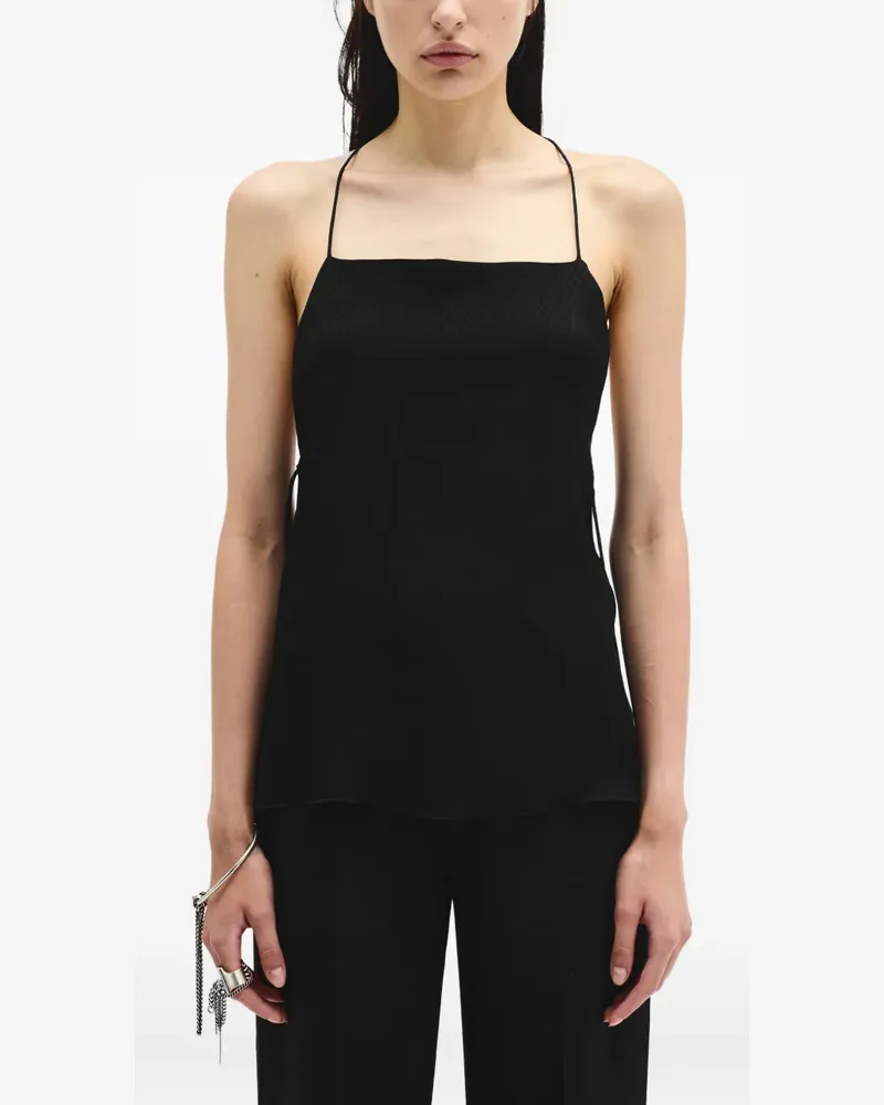 Ann Demeulemeester Rückenfreies Heda Oberteil - Schwarz Schwarz
