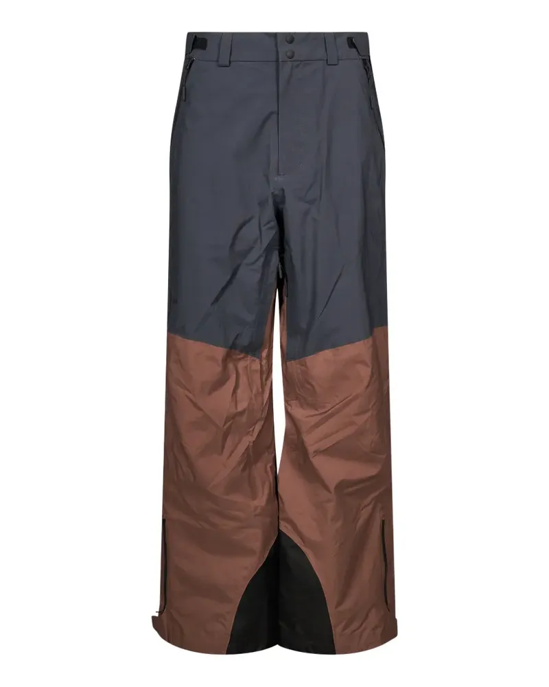 Oakley Skihose in Colour-Block-Optik - Grau Grau