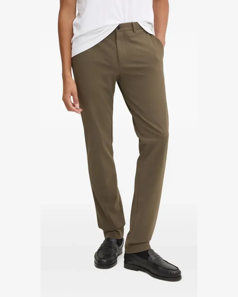 Theory button-fastening trousers - Grün Grün