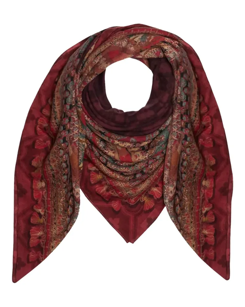 Pierre-Louis Mascia paisley-pattern scarf - Rosa Rosa