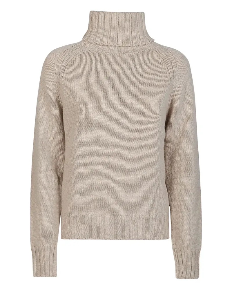 ARAGONA turtleneck cashmere sweater - Nude Nude