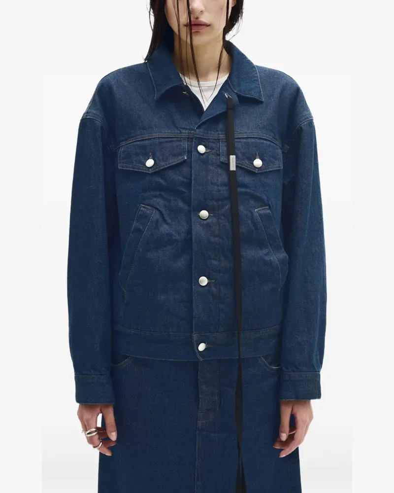 Ann Demeulemeester Klassische Jeansjacke - Blau Blau