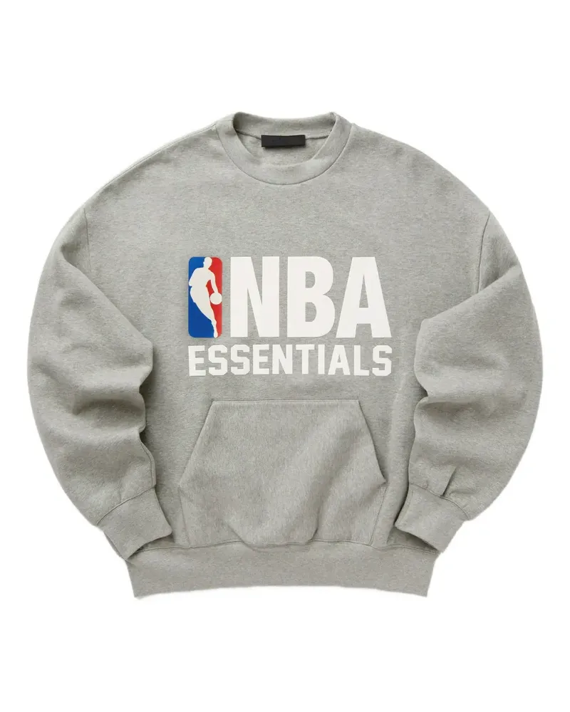 Fear of God Sweatshirt mit NBA-Print - Grau Grau