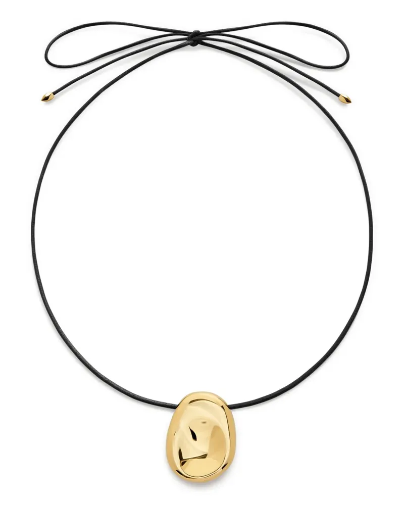 Monica Vinader Aria Halskette - Gold Gold